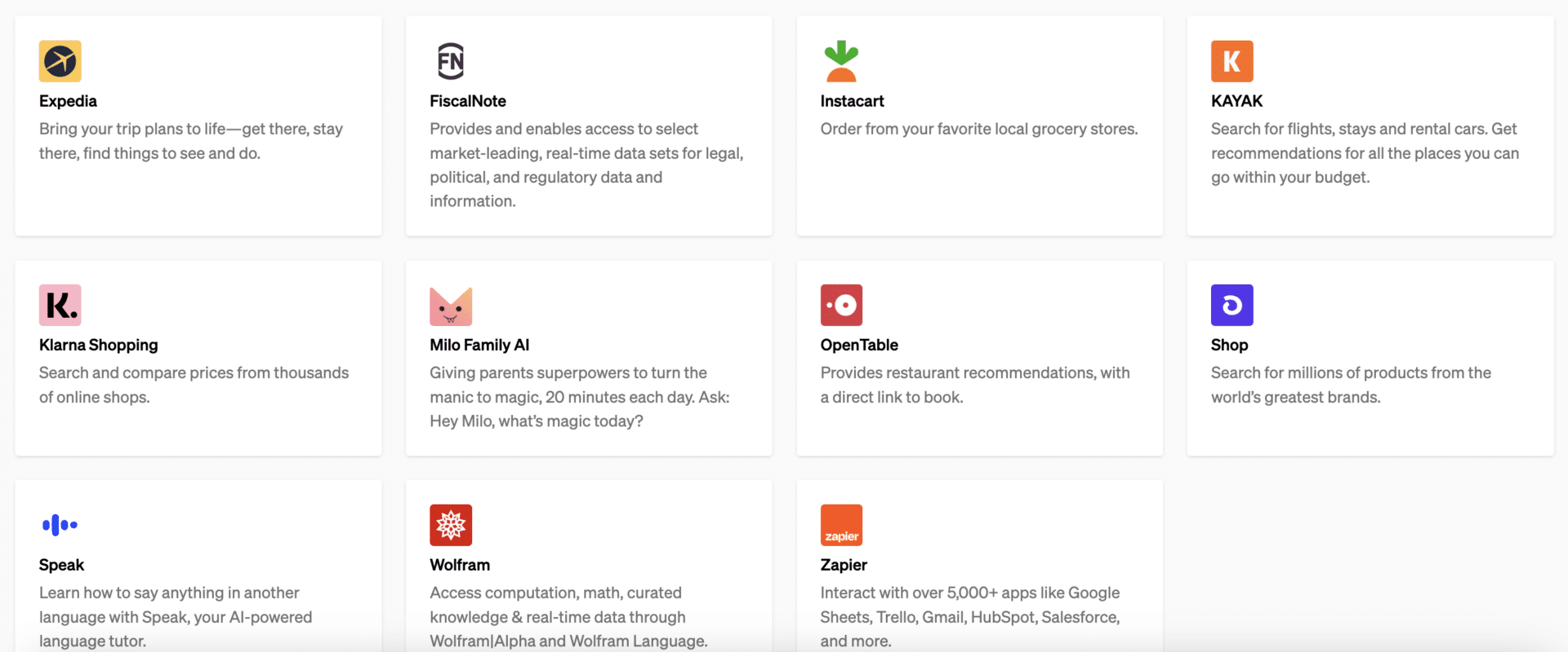 ChatGPT conferma i Plugin