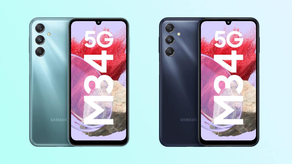 Samsung aggiorna i Galaxy M34, M14 e A72 6 Samsung Galaxy M34 5G