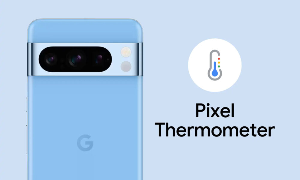 Termometro del Pixel 8 Pro