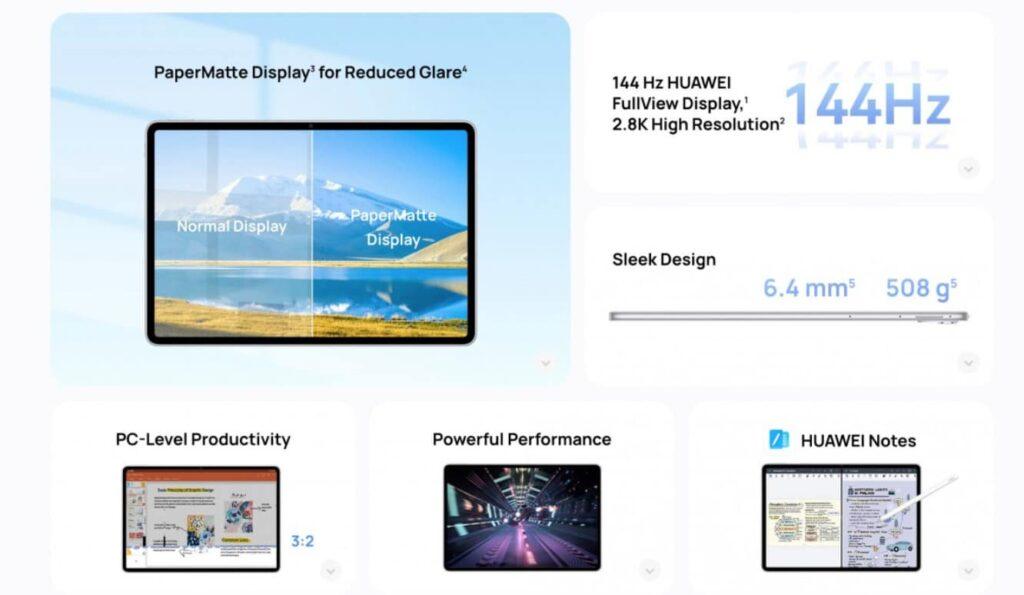 Huawei, lancio europeo di MatePad Air PaperMatte e MateBook D 16 6 image 127