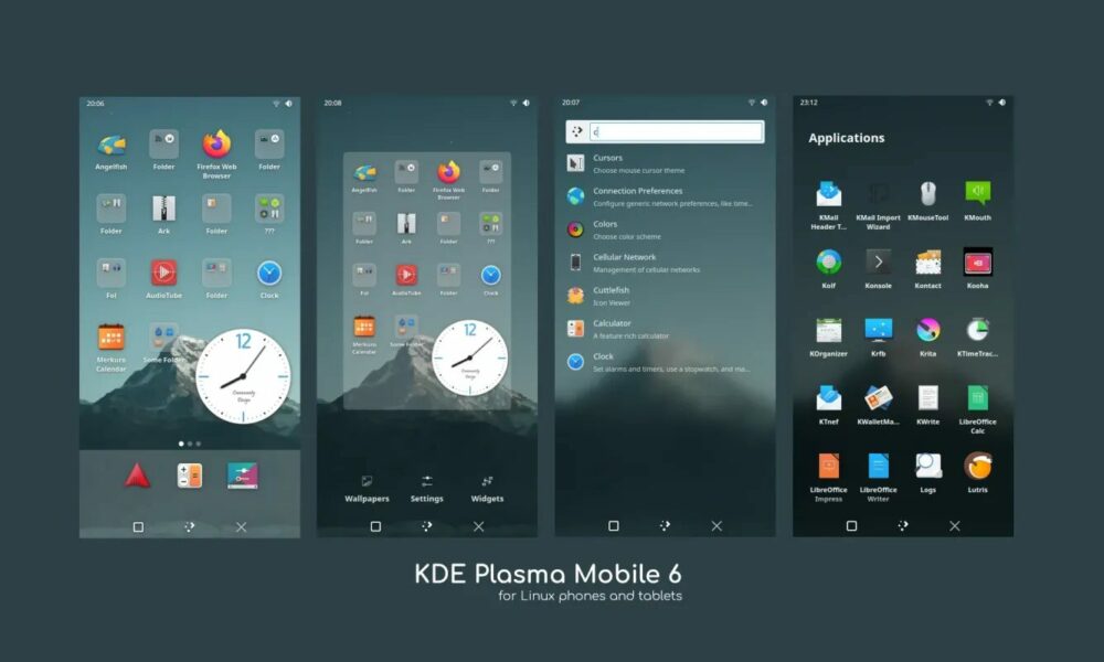 KDE Plasma 6 for Mobile