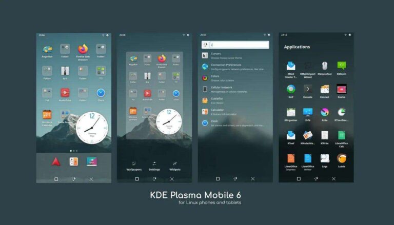 KDE Plasma 6 for Mobile