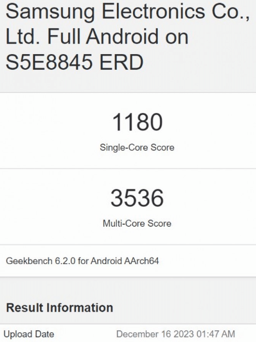 Samsung Galaxy A55 con Exynos 1480: prestazioni su Geekbench 7 image 165