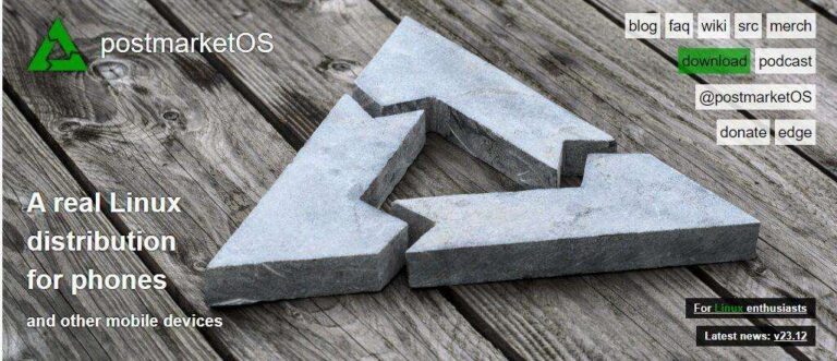 PostmarketOS 23.12
