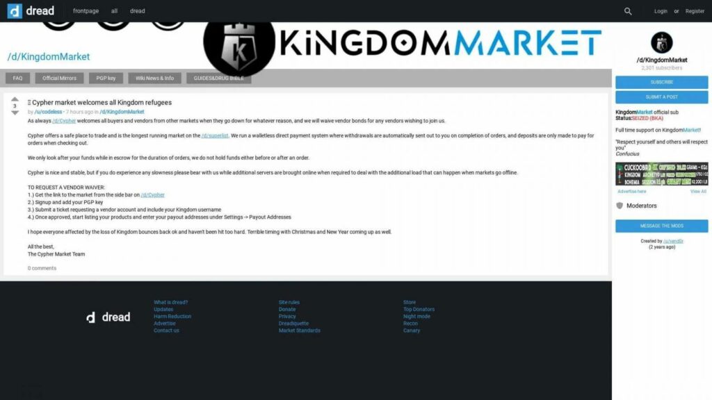 Polizia tedesca smantella Kingdom Market sul Dark Web 7 image 182 1