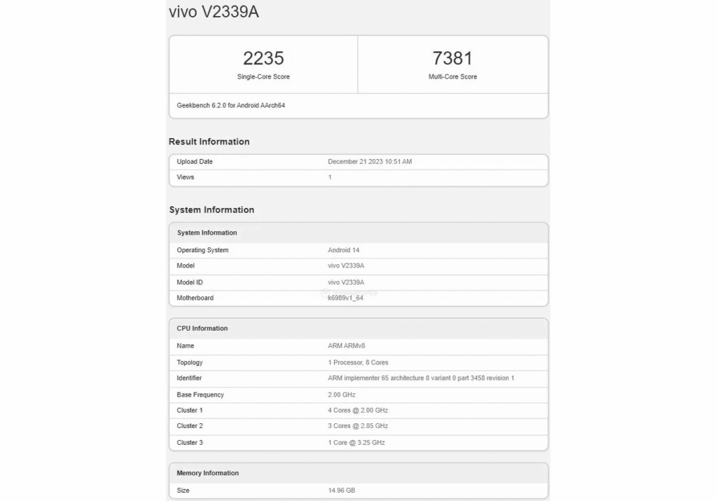 iQOO Neo9 Pro appare su Geekbench con Dimensity 9300 6 image 205
