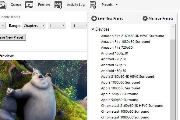 HandBrake 1.7.2: Miglioramenti nel Livello Dolby Vision 6 image 220