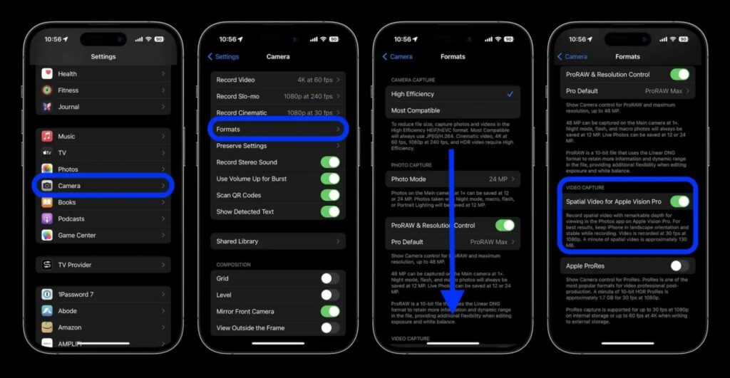 Registrazione di Video Spaziali Vision Pro con iPhone 6 image 236 1