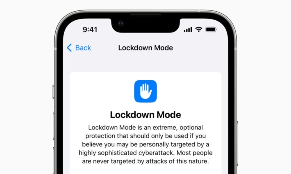 apple lockdown mode