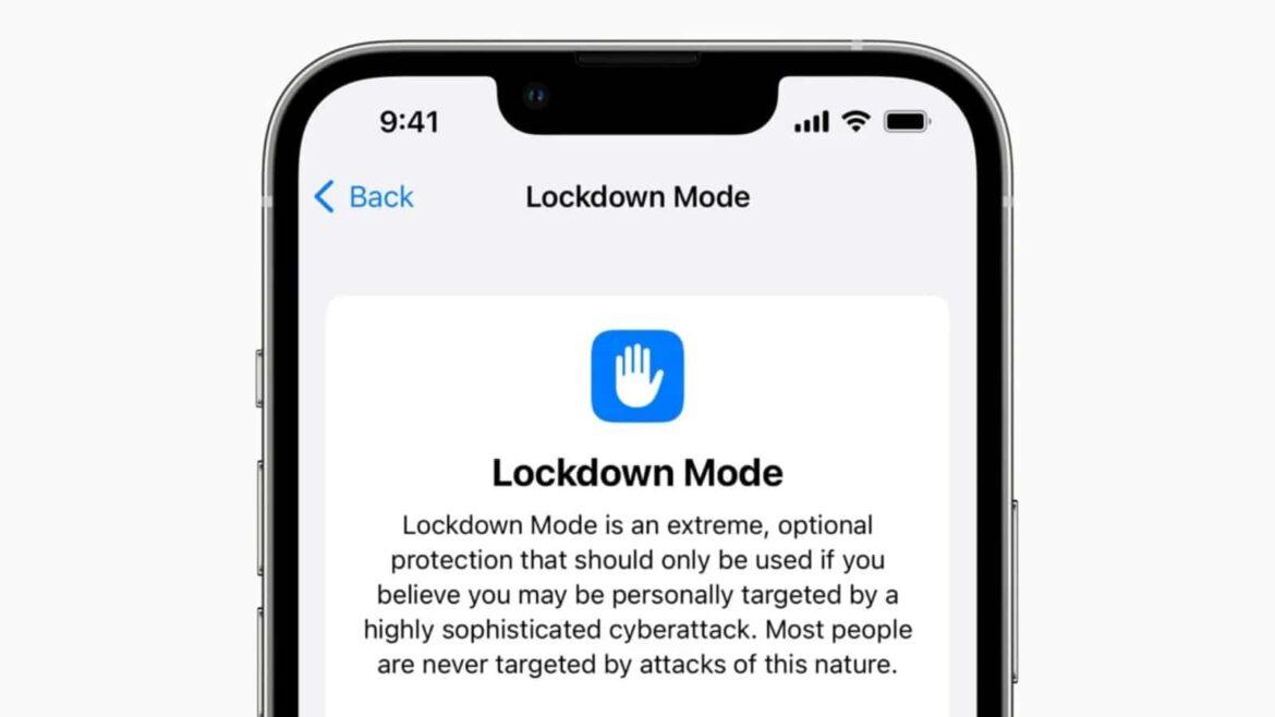 apple lockdown mode