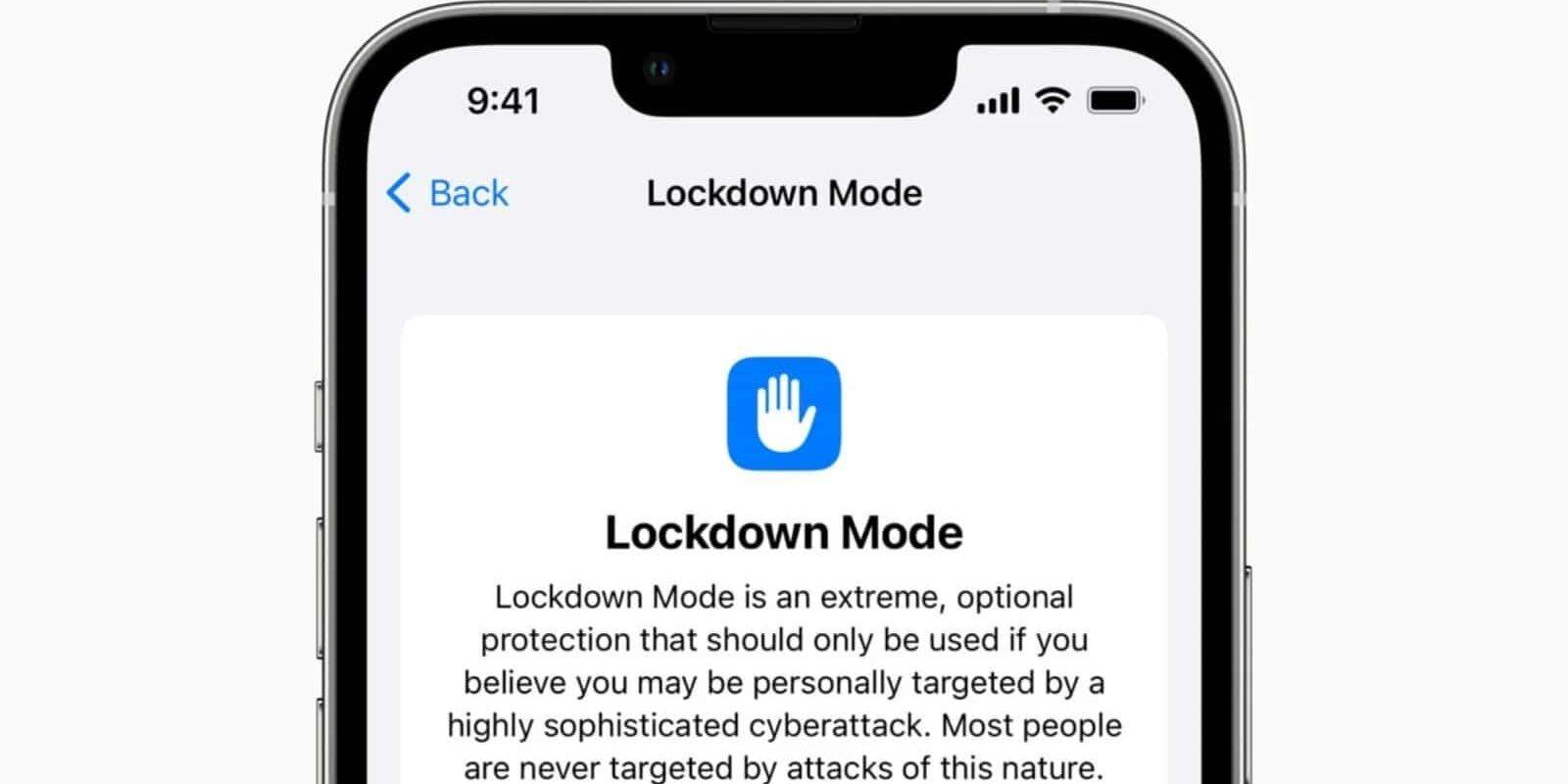 apple lockdown mode