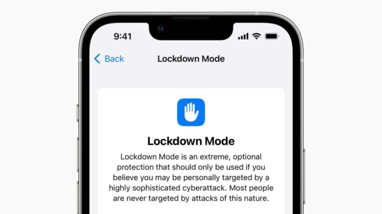 apple lockdown mode