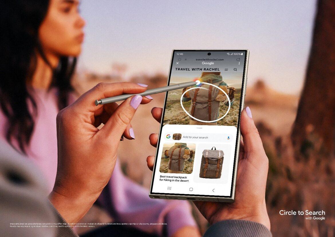 Samsung S24 Circle to search Samsung S24 Circle to search