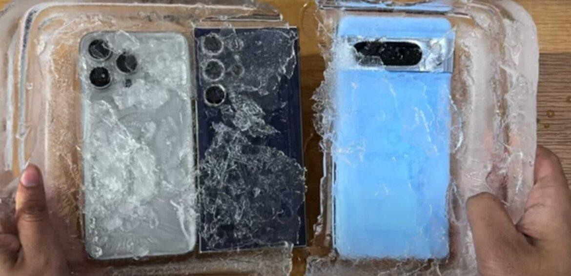 Samsung Galaxy S24 Ultra: resistenza estrema al Freddo