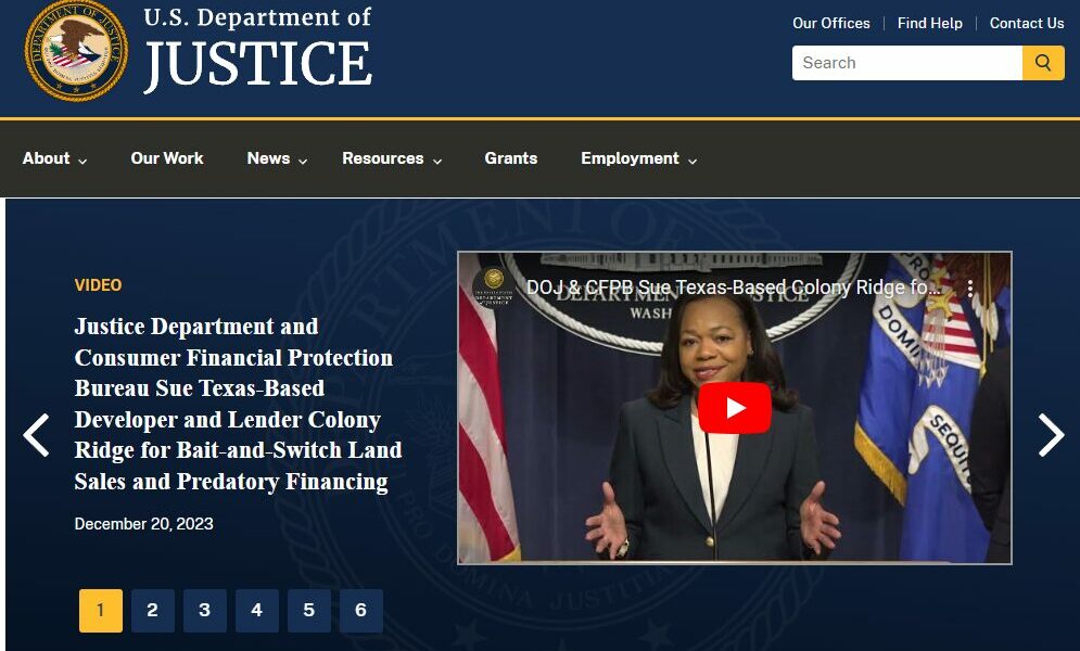 DOJ - department of justice