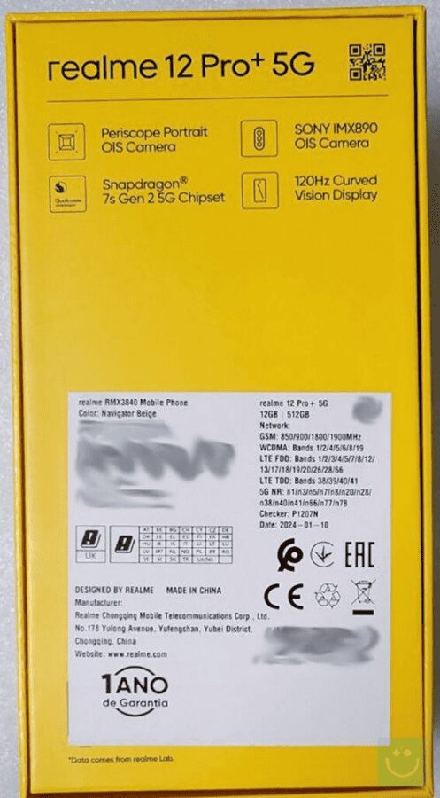 Realme 12 Pro+: specifiche chiave rivelate 6 image 160 1