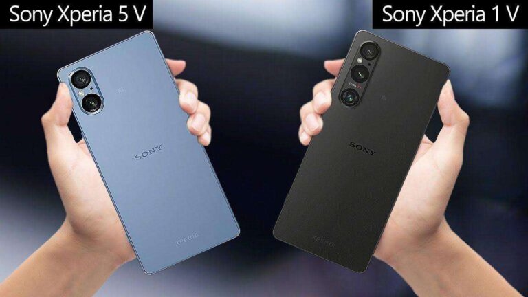 Sony Xperia 5 V e Xperia 1 V