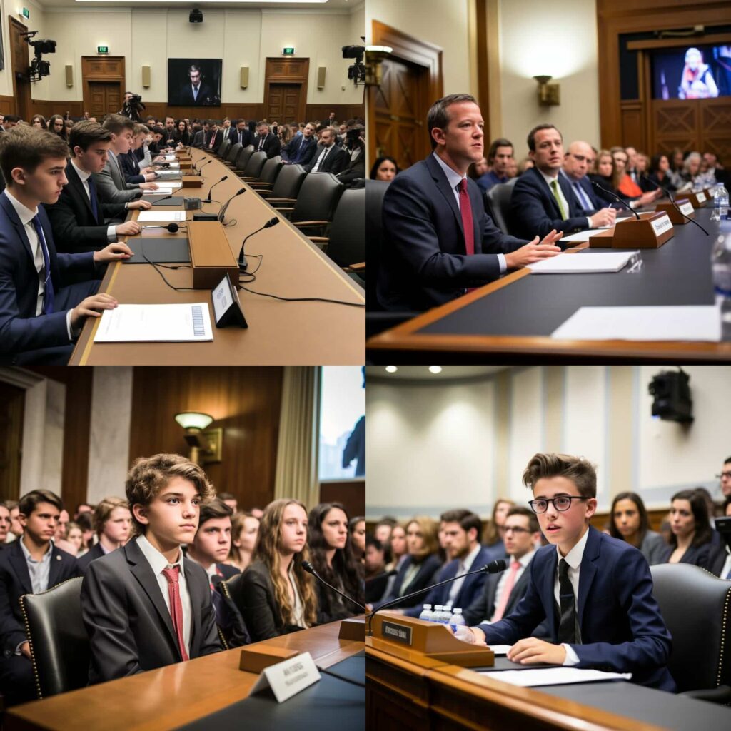 CEO dei Social Media testimoniano al Congresso sulla Sicurezza dei Giovani