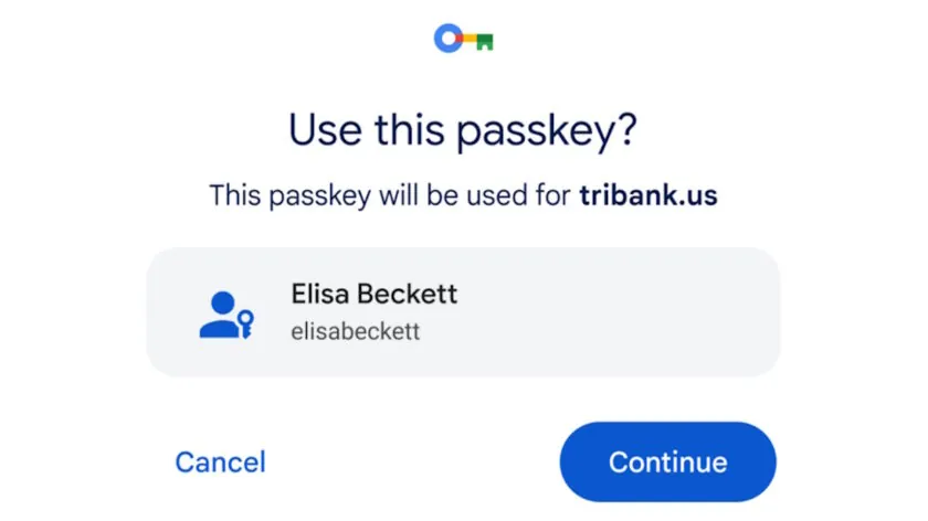 Google Pixel Passkey