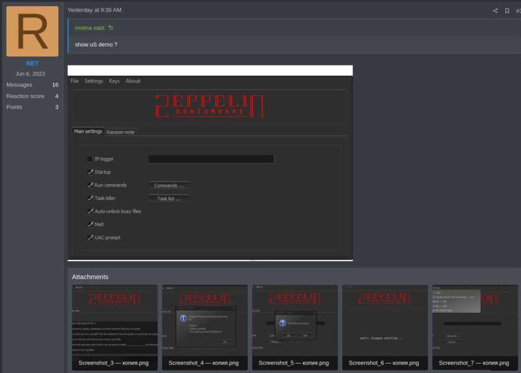 Ransomware Zeppelin, codice sorgente venduto per 500 Dollari 7 image 31 2