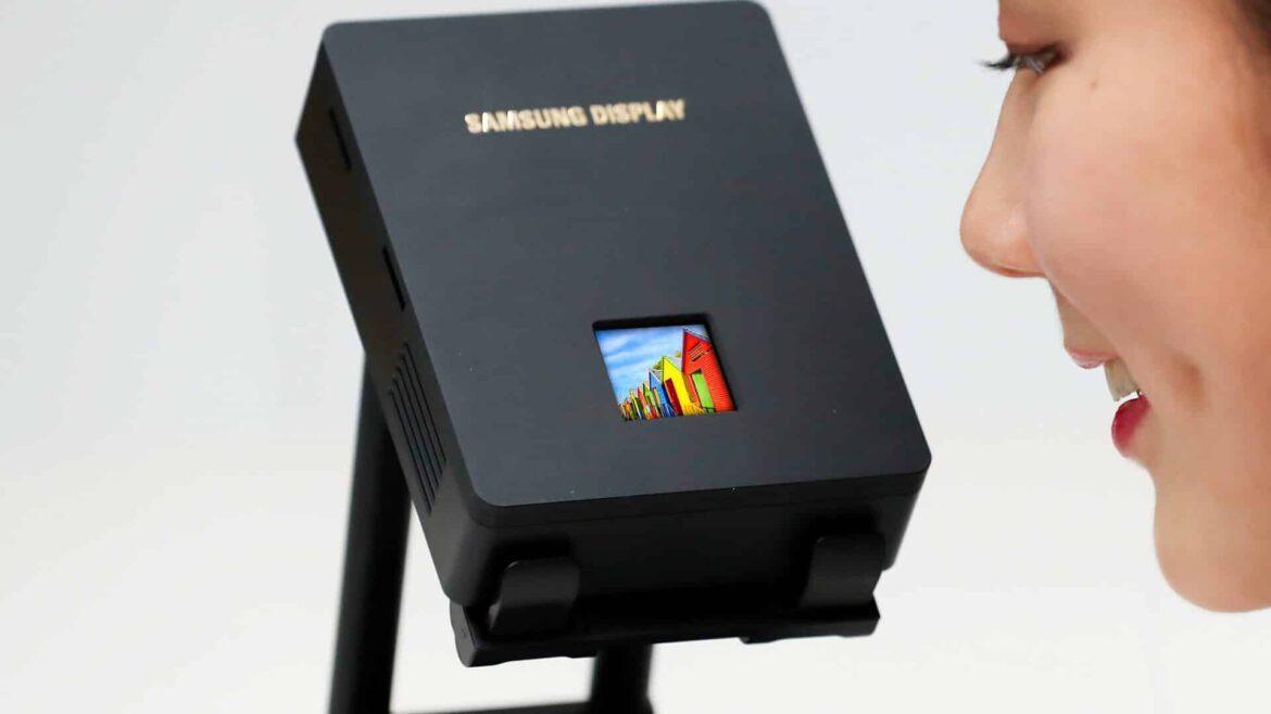 Samsung visore XR oledos