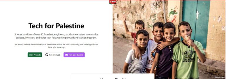 Tech for Palestine