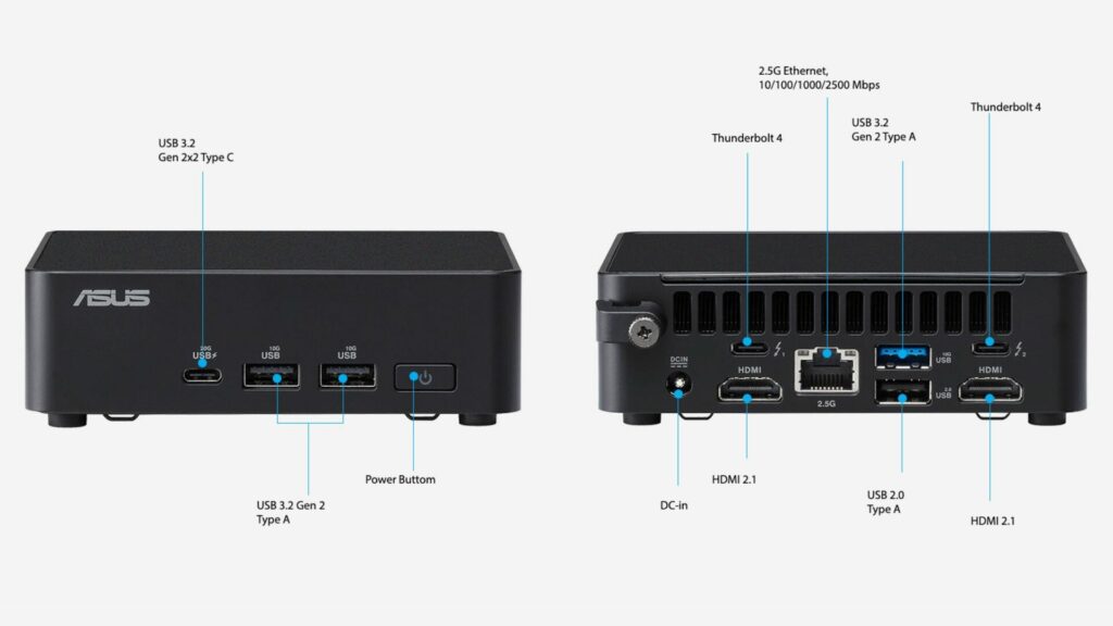 Asus Mini PC NUC 14 Pro con processori Intel Meteor Lake 6 image 77 5