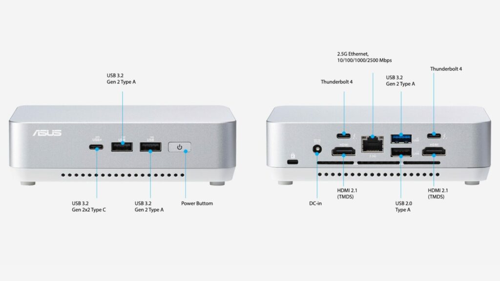 Asus Mini PC NUC 14 Pro con processori Intel Meteor Lake 7 image 77 6