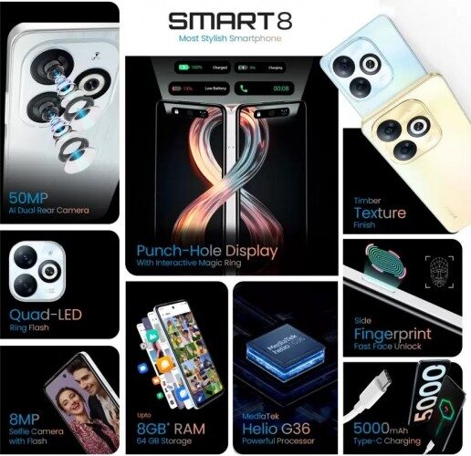 Infinix: tante innovazioni dal CES 2024 e lancia lo Smart 8 in India 11 image 94 5
