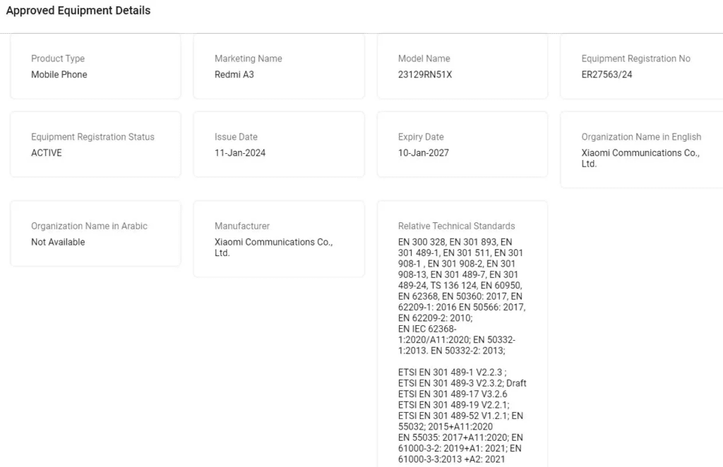 Lancio imminente del Redmi A3: certificazione TDRA e aspettative 6 image 97