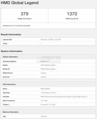 HMD Global Legend e Legend Pro su Geekbench 6 image 101