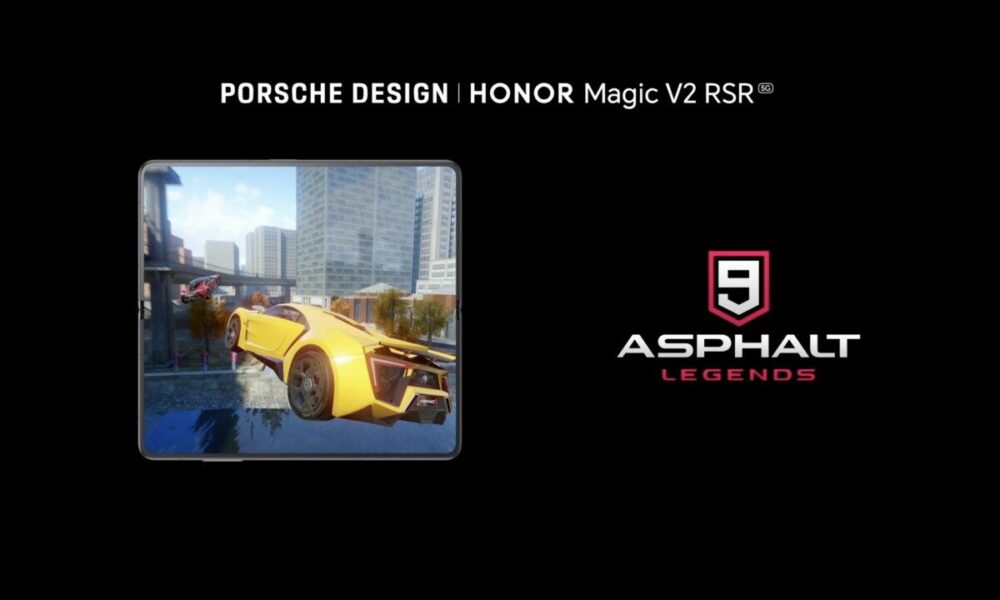 Asphalt 9: Legends sul Porsche Design Magic V2 RSR