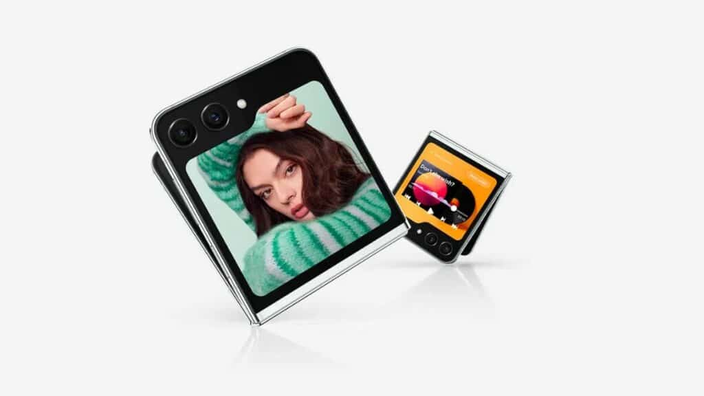 Samsung Galaxy Z Flip 6 senza Wi-Fi 7 e Ring batteria proporzionata al dito 6 Galaxy Z Flip 6