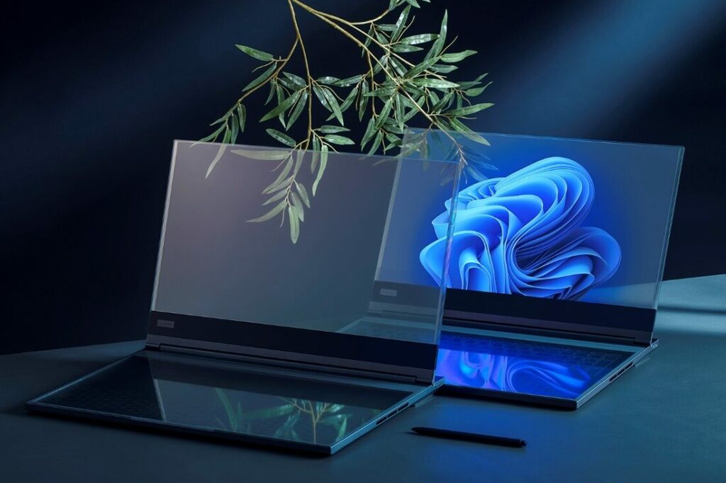 MWC 2024: le novità più interessanti 10 Lenovo laptop trasparente