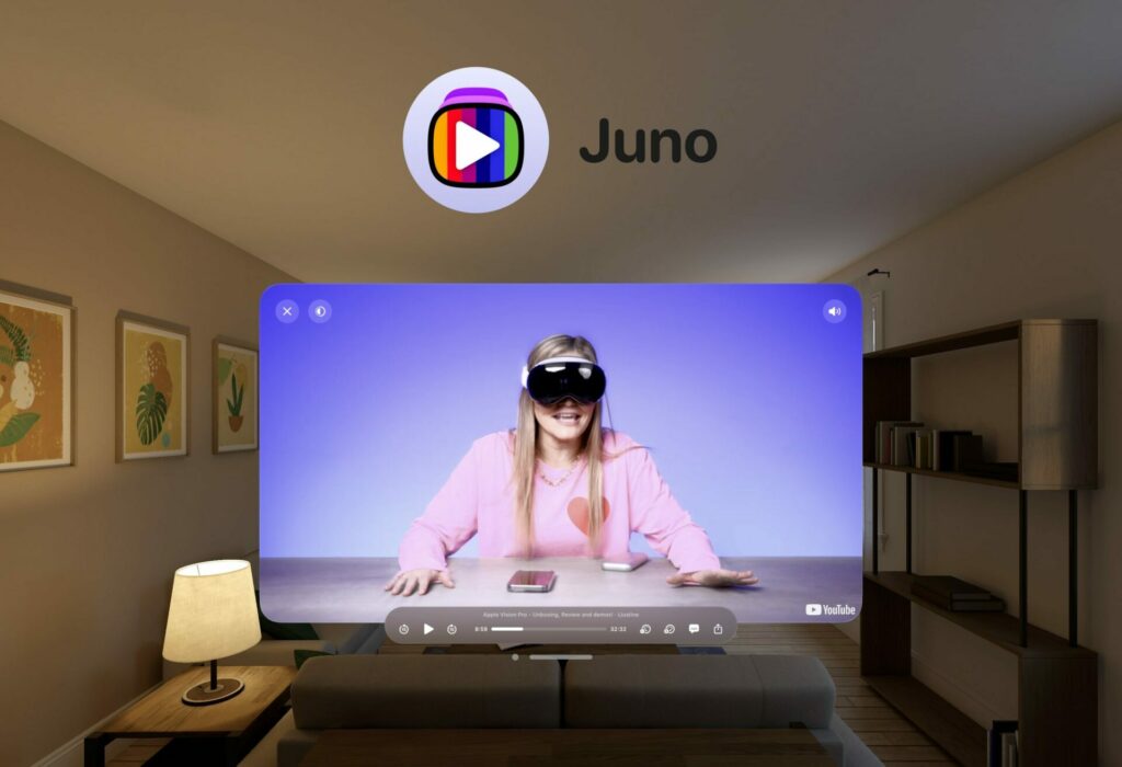 Vision Pro app Juno