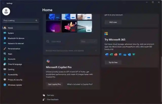 Copilot Pro, Microsoft sperimenta annunci su Windows 11 6 image 47