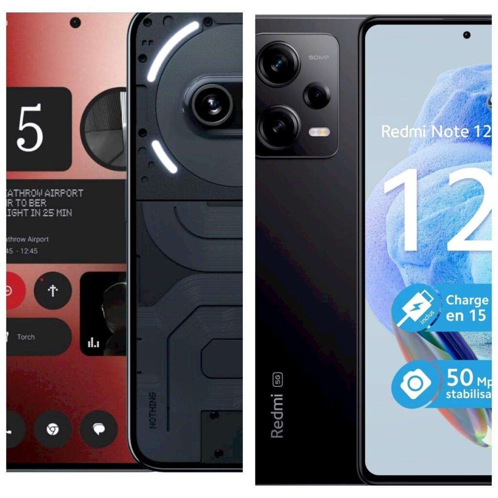 Nothing Phone 2a vs Realme 12 Pro