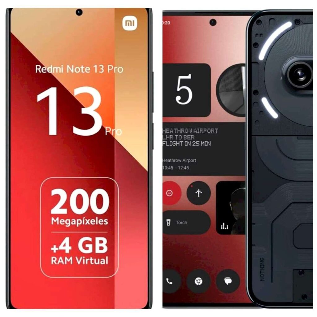 Nothing Phone 2a vs Redmi Note 13 Pro