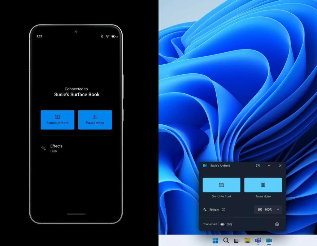 Trasforma il tuo smartphone in una webcam con Windows 11 6 image 1 1