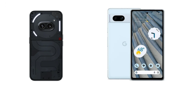 Nothing Phone (2a) vs Google Pixel 7a