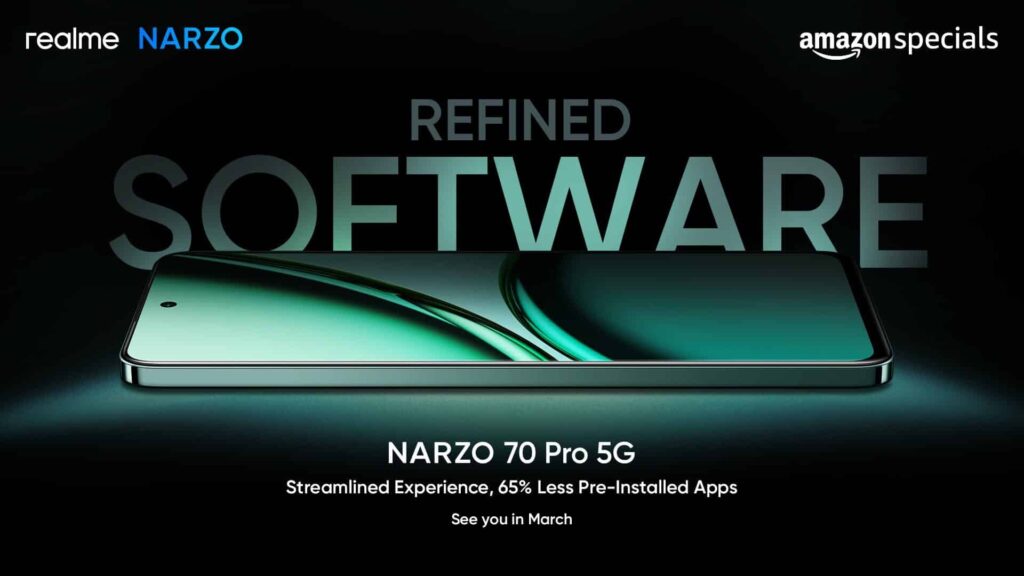 Lancio RealMe Narzo 70 Pro 5G