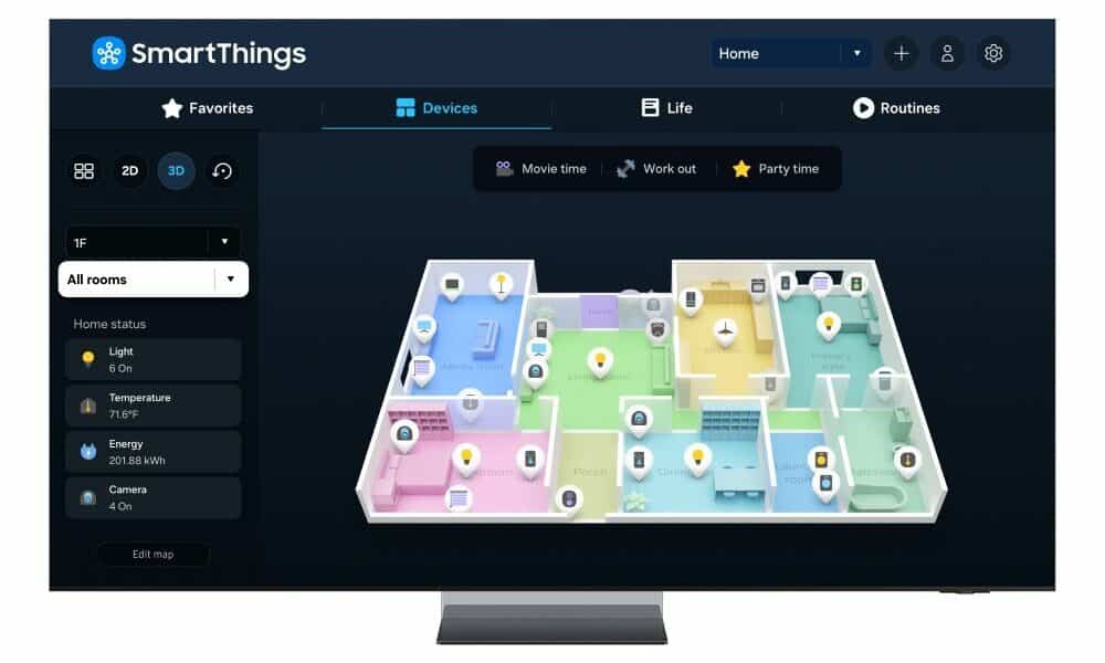 Samsung Smart Home 3D