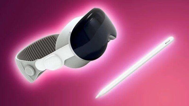 Apple Pencil - Vision Pro