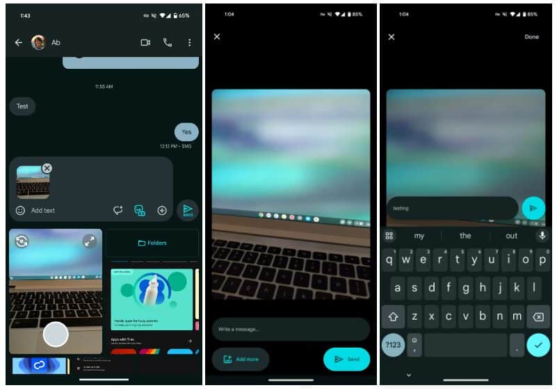 Google, riepilogo AI nelle ricerche e anteprima foto in Messages 6 Google Messages Anteprima Foto