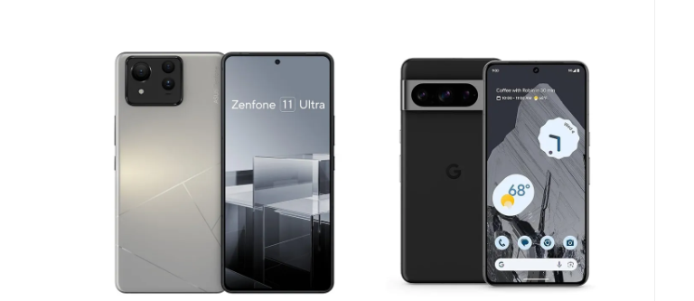 Zenfone 11 Ultra vs Pixel 8 Pro: sfida tra giganti