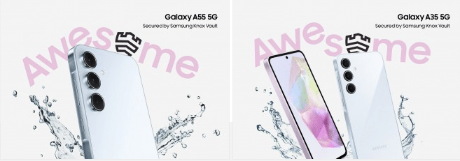 Galaxy A55 A35