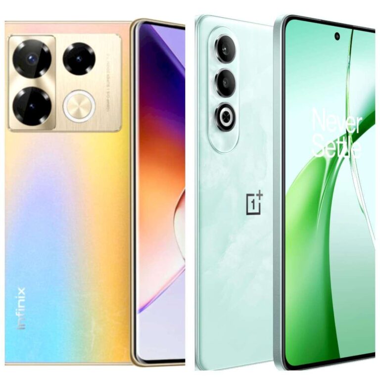 Infinix Note 40 Pro+ OnePlus Nord CE4