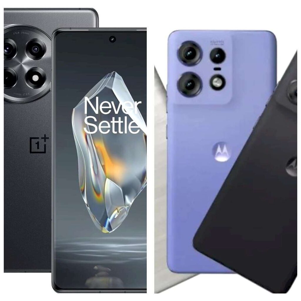 Motorola Edge 50 Pro vs OnePlus 12R 2 Motorola Edge 50 Pro vs OnePlus 12R