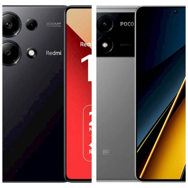 _Redmi Note 13 Pro vs Poco X6 Pro